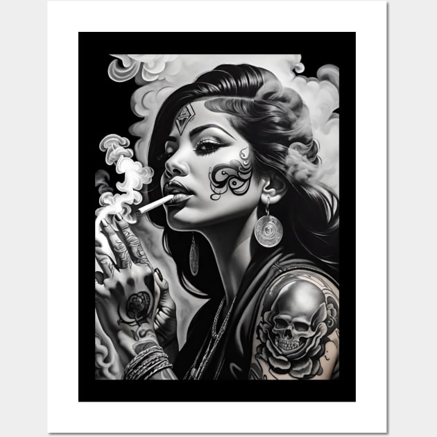 Chicana Power Wall Art by Absinthe Society 